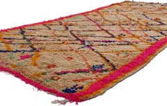 Vintage Moroccan Azilal Rug, Tribal Enchantment Meets Maximalist Style