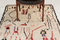 Vintage Moroccan Azilal Tribe Berber Rug