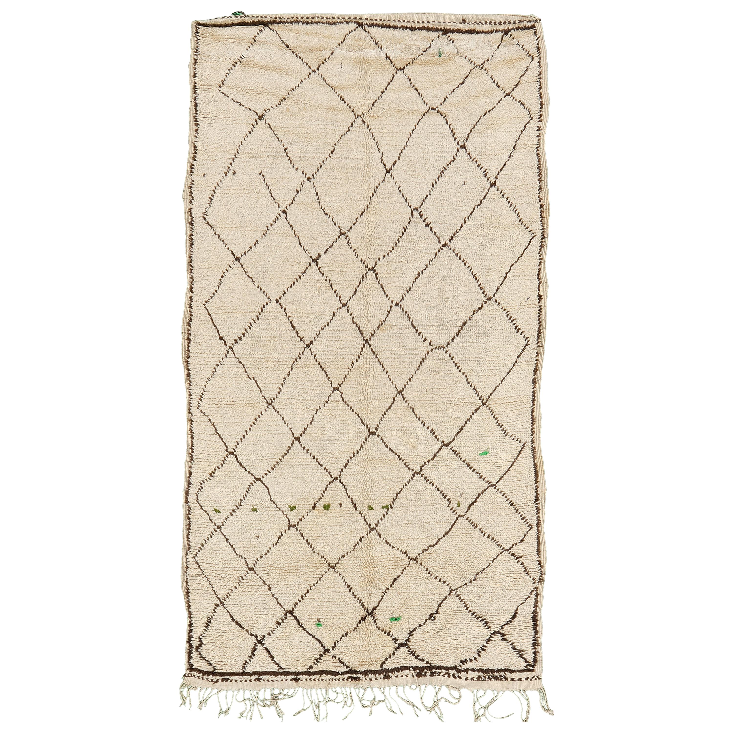 Marokkanischer Berberteppich mit Azilal-Stammes-Muster