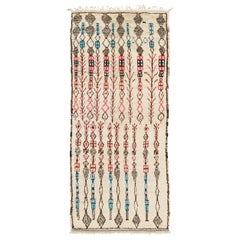 Vintage Moroccan Azilal Tribe Berber Rug