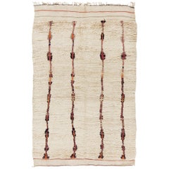 Vintage Moroccan Azilal Tribe Berber Rug