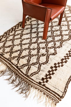 Alfombra vintage marroquí de la tribu azilal