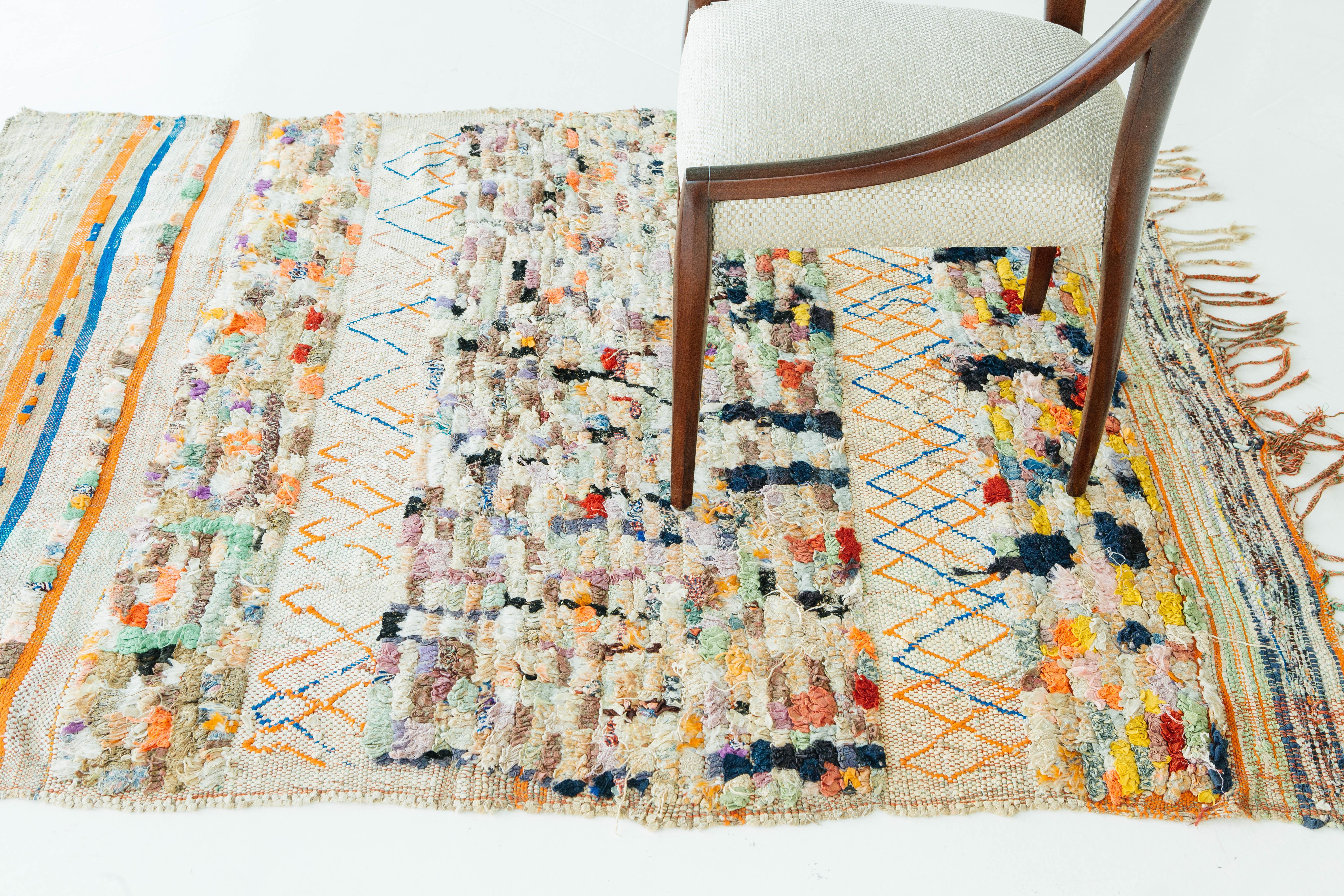 Alfombra vintage marroquí de la tribu azilal Marroquí en venta