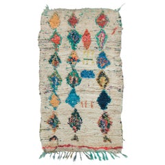 Vintage Moroccan Azilal Tribe Rug