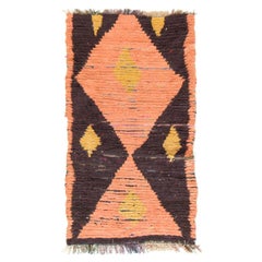 Vintage Moroccan Azilal Tribe Rug