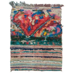 Vintage Moroccan Azilal Tribe Rug