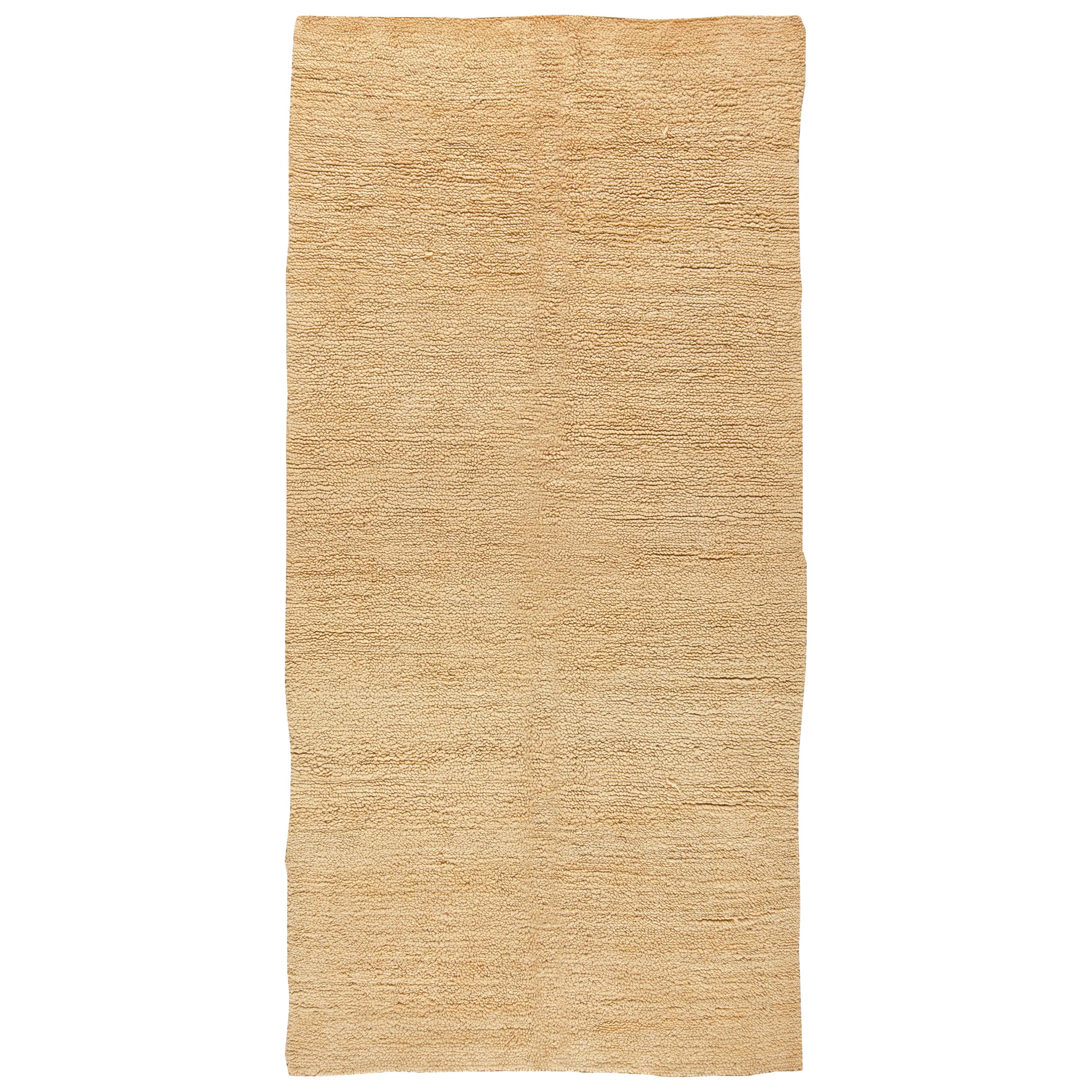 Tappeto in lana fatto a mano Doris Leslie Blau Vintage Moroccan Beige