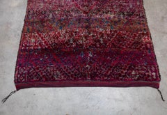 Vintage Moroccan Beni M'Guild Rug - Purple, Magenta
