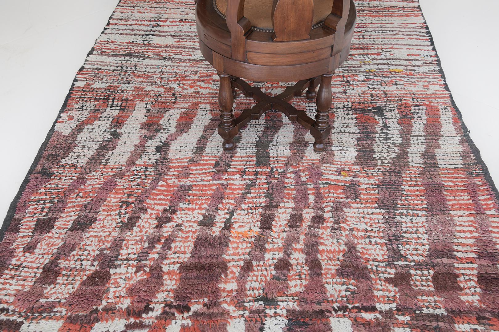 Marokkanischer Beni M'Guild Tribe-Teppich von Mehraban Teppich (Wolle) im Angebot