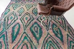 Vintage Moroccan Beni M'guild Tribe Rug