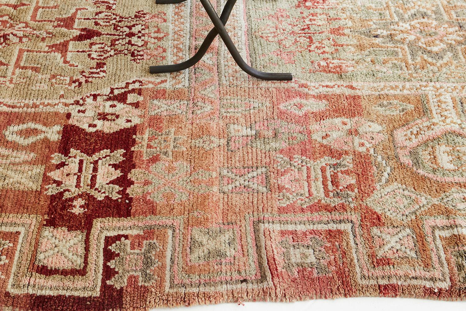 Vintage Moroccan Beni M'Guild Tribe Rug For Sale 1