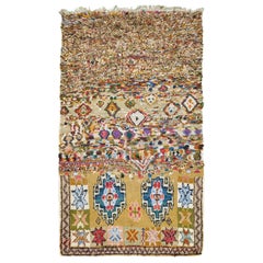 Vintage Moroccan Beni M'Guild Tribe Rug