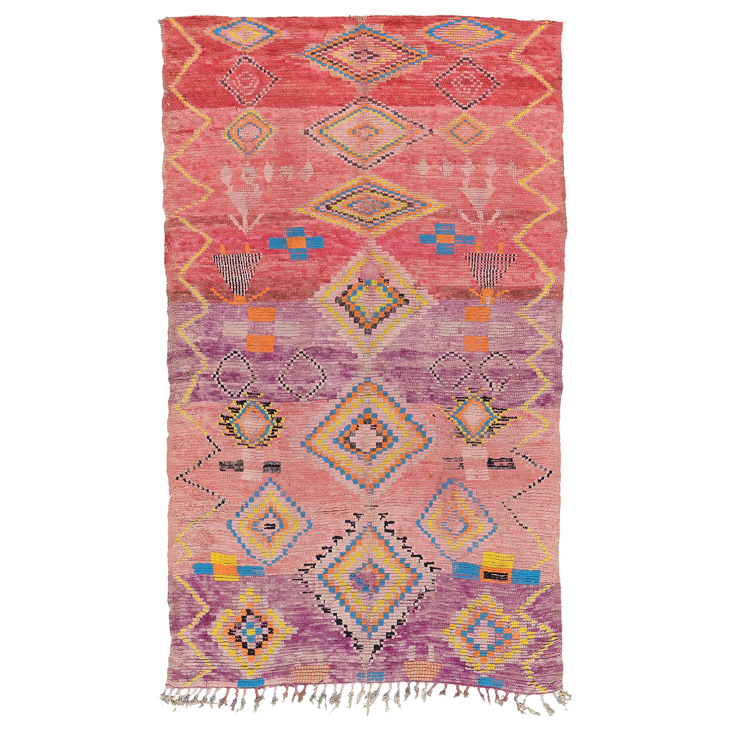 Marokkanischer Beni M'Guild Stammes-Teppich im Angebot