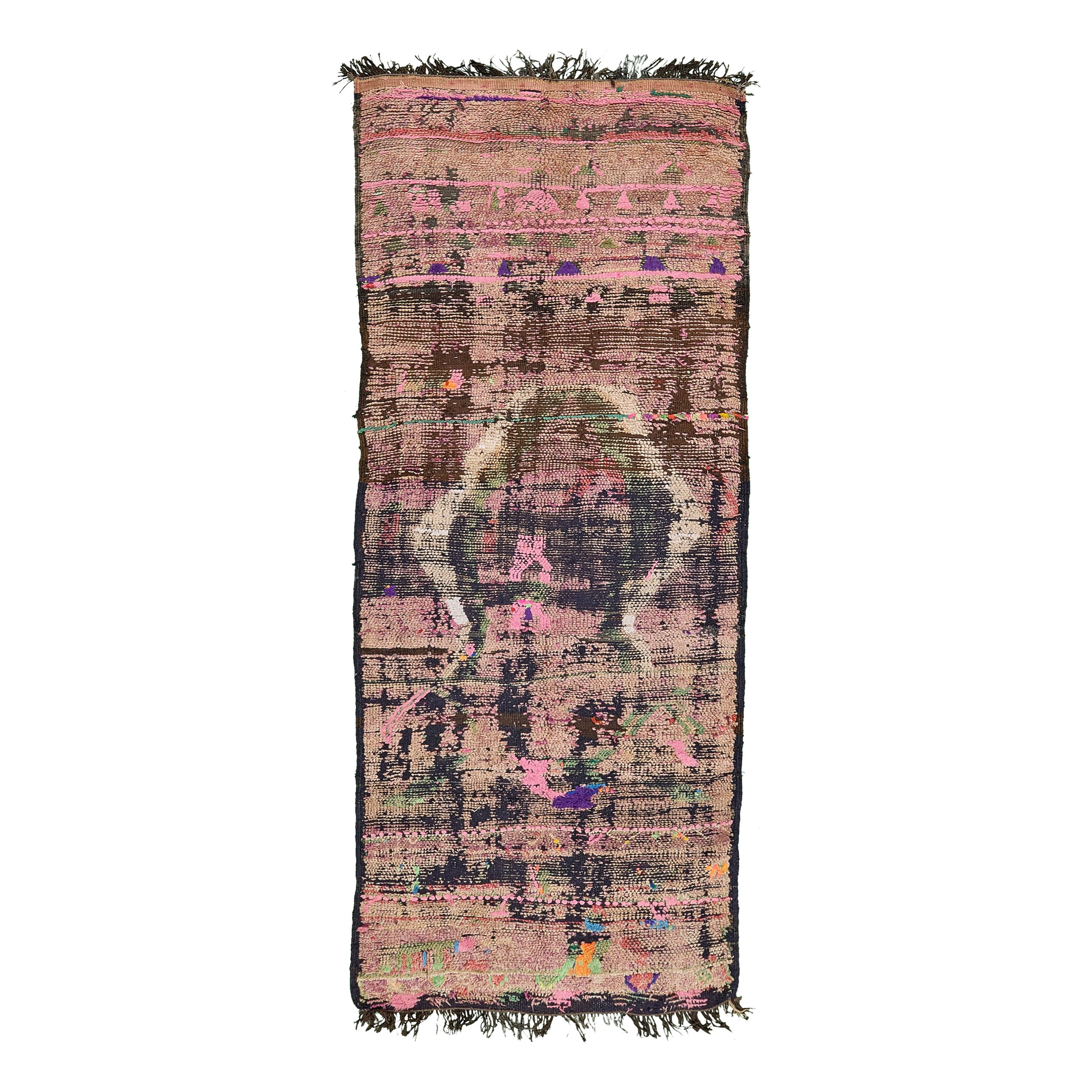 Vintage Moroccan Beni M'Guild Tribe Rug For Sale