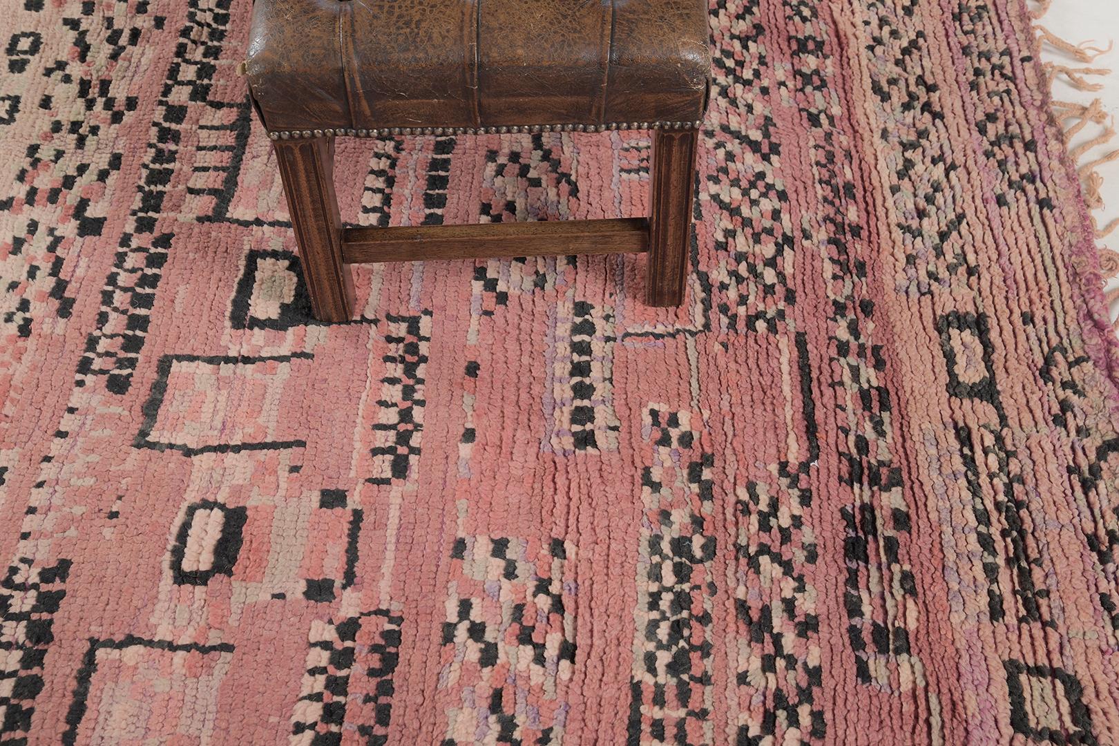 Marokkanischer Beni M'Guild Tribe Teppich von Mehraban, Vintage im Angebot 6