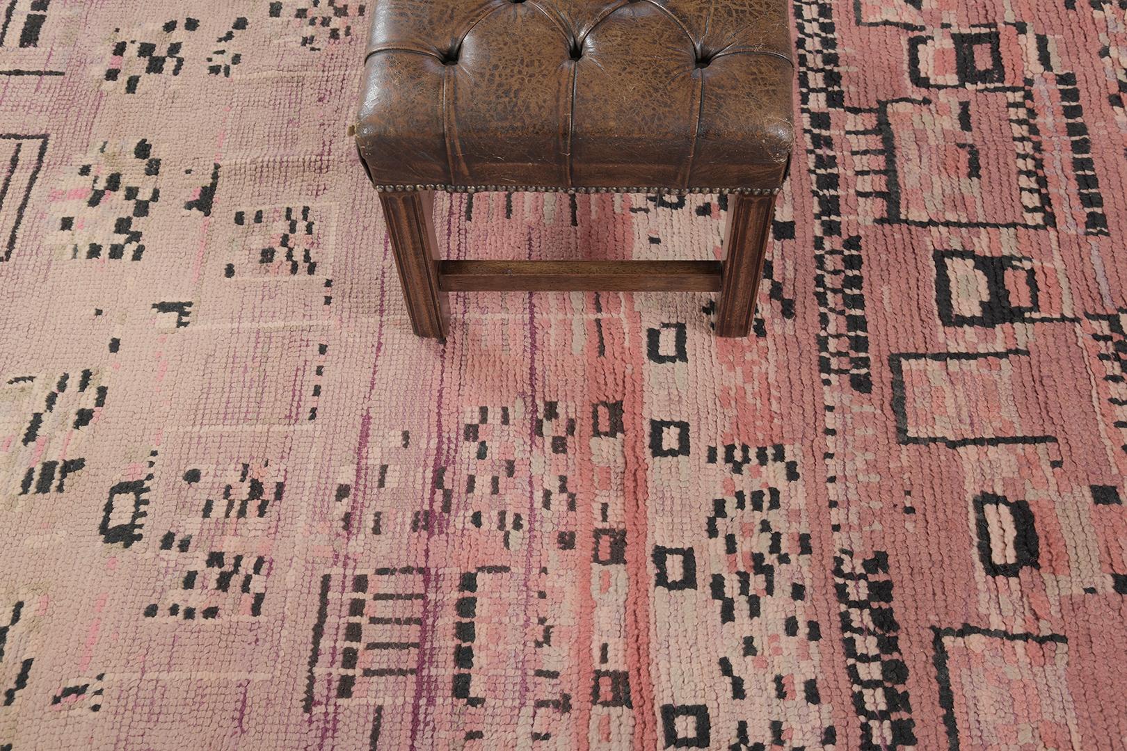 Marokkanischer Beni M'Guild Tribe Teppich von Mehraban, Vintage im Angebot 2