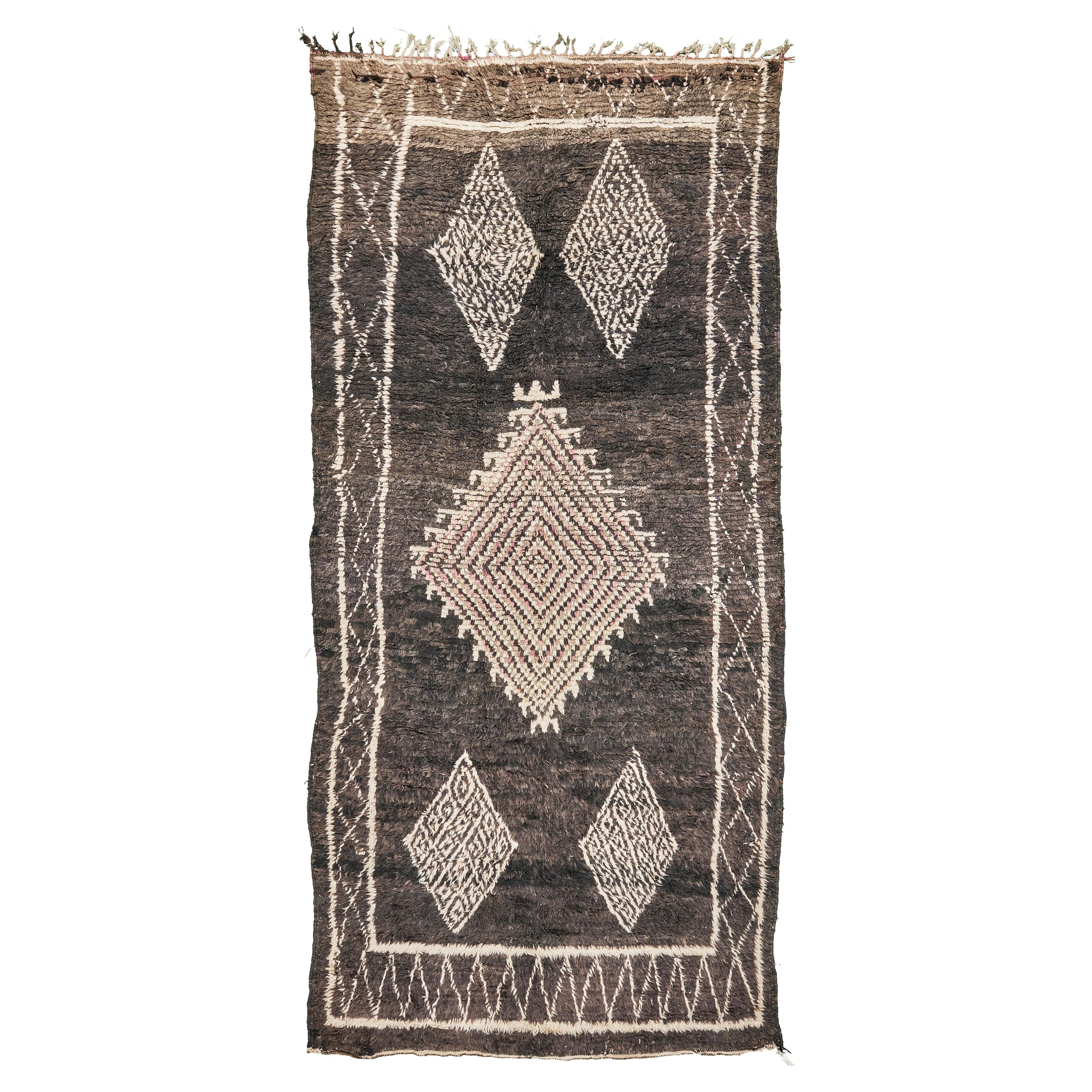Marokkanischer Beni M'Guild Tribe Teppich von Mehraban, Vintage im Angebot