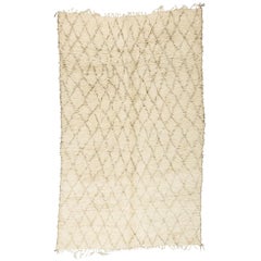 Vintage Moroccan Beni Ouarain Berber Rug