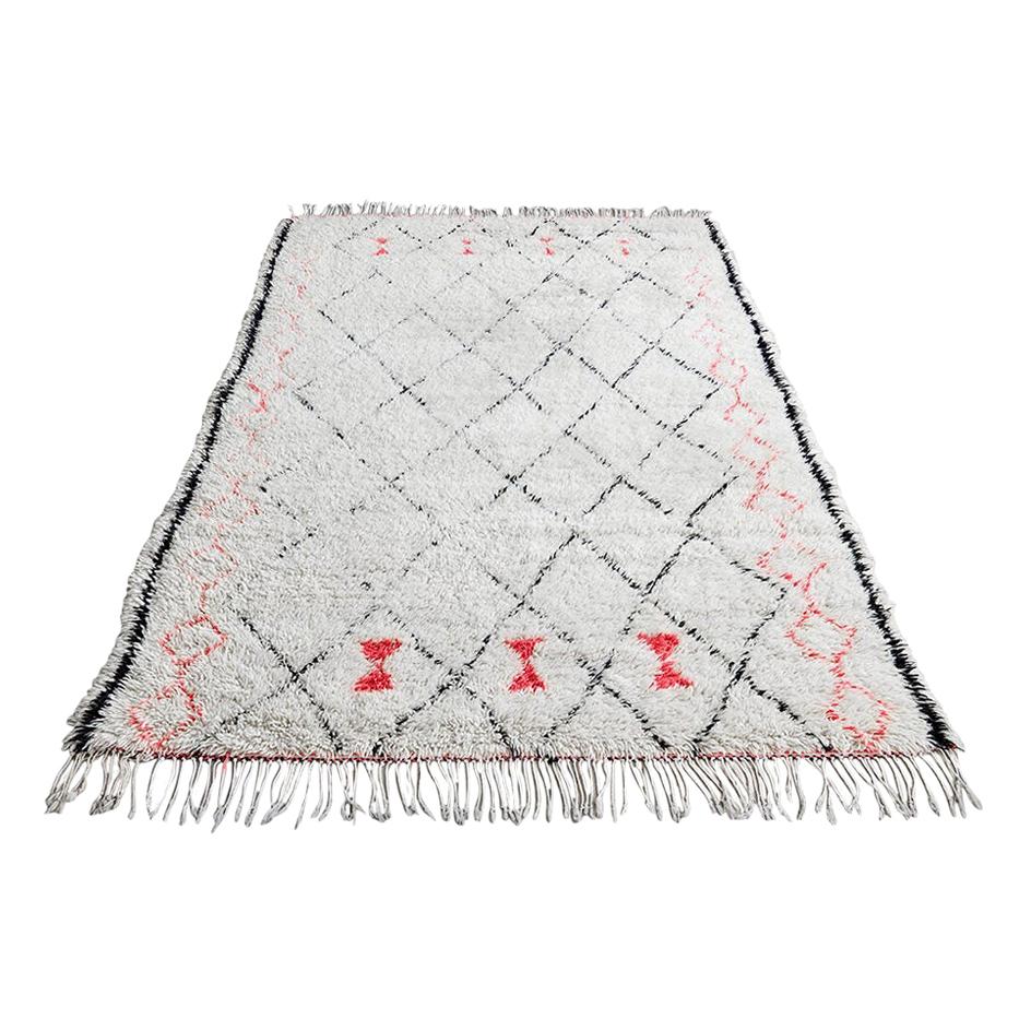 Berber Beni Ouarain Rug at 1stdibs