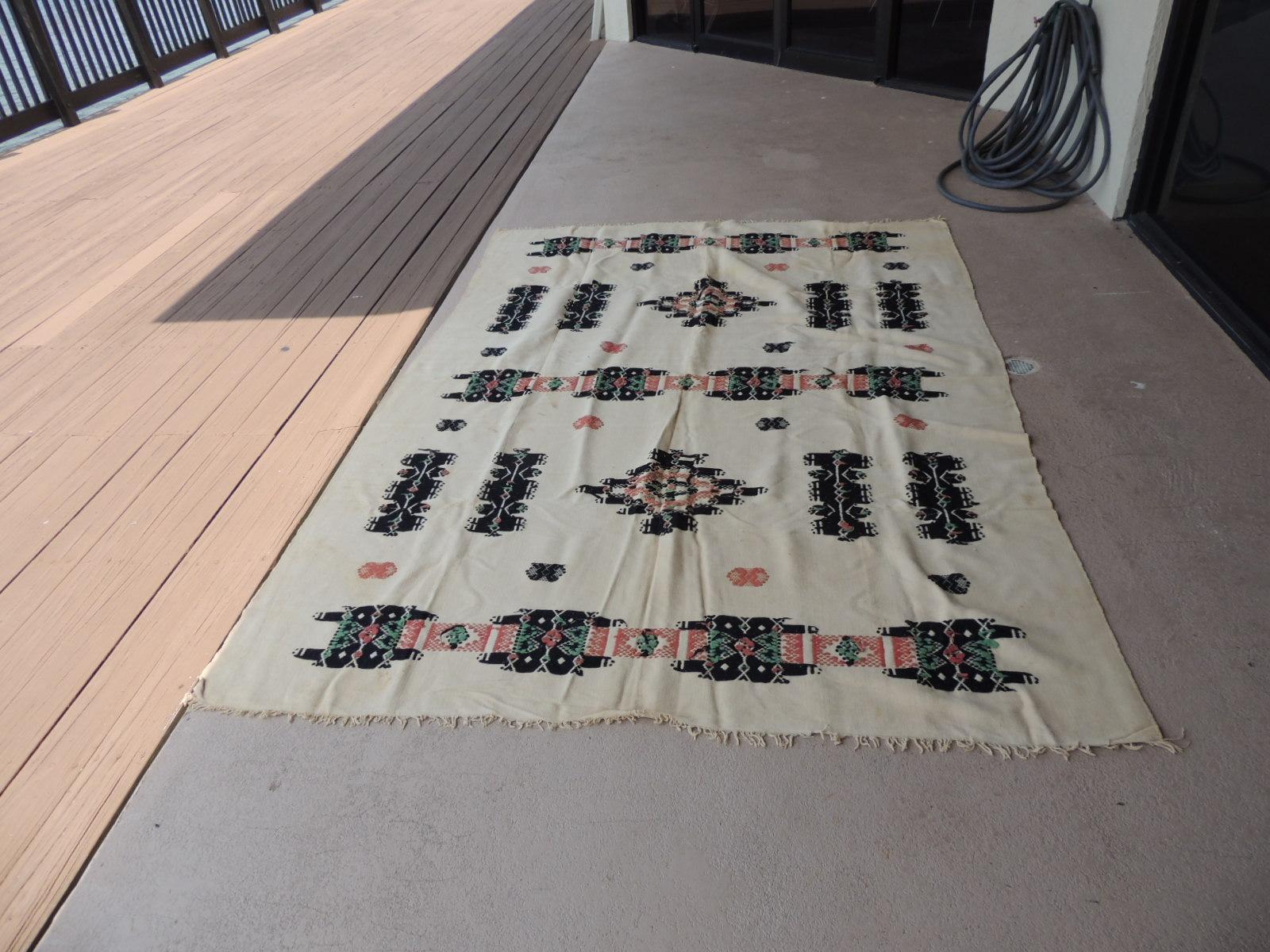 Vintage Moroccan Beni Ourain Rug For Sale 4
