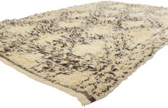 Vintage Moroccan Beni Ourain Rug