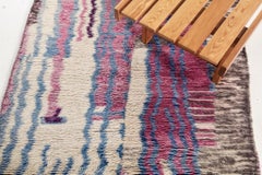 Tappeto vintage della tribù marocchina Beni Ourain