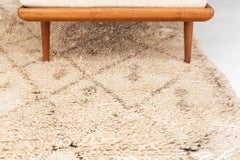 Alfombra vintage marroquí de la tribu Beni Ourain