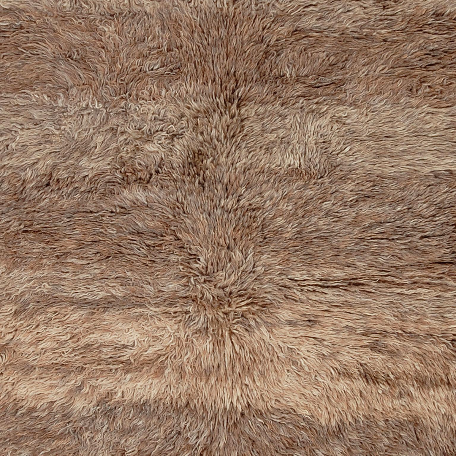 Hand-Woven Vintage Moroccan Berber Carpet For Sale