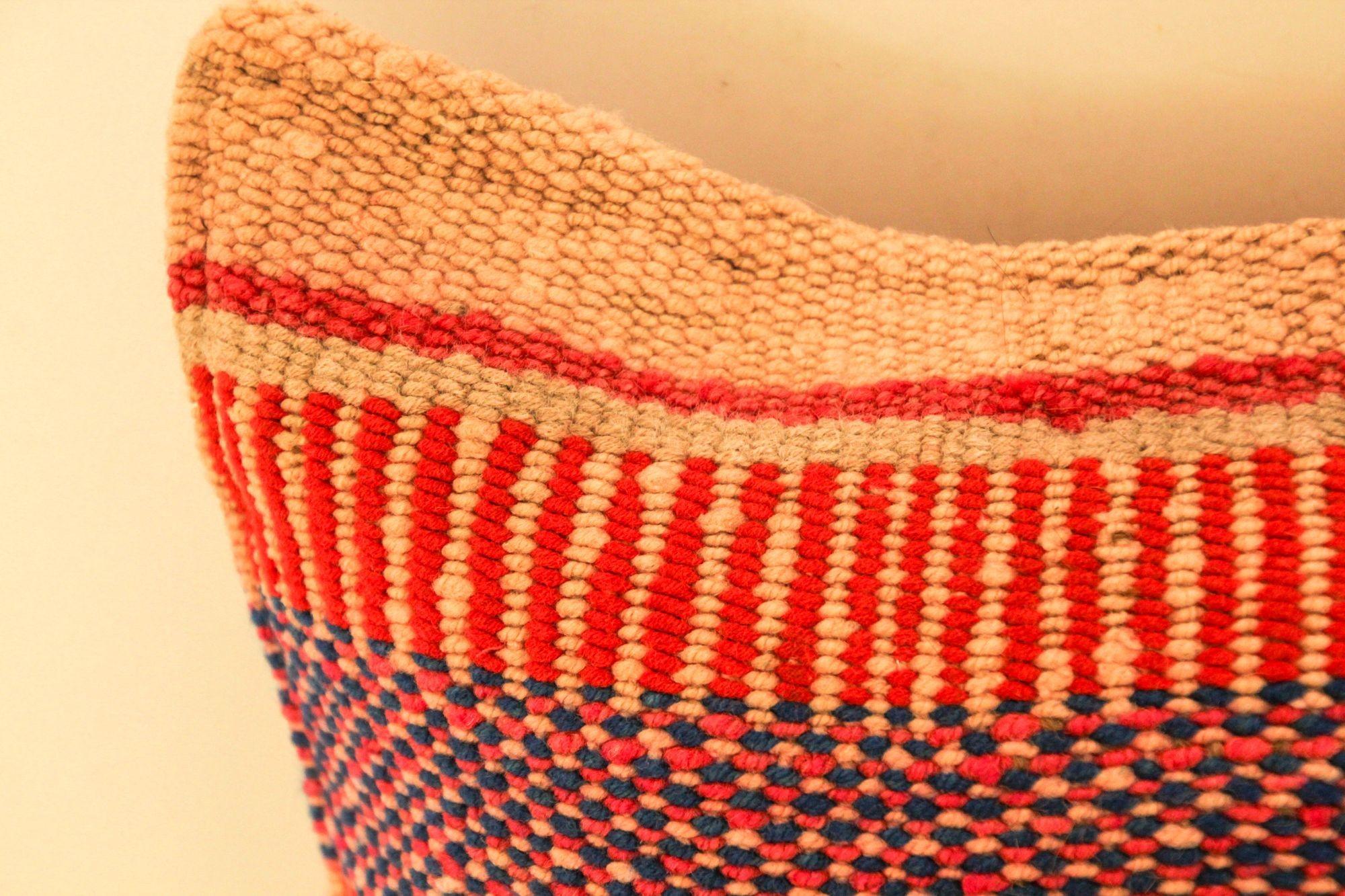 Cojín Vintage Bereber Marroquí Tejido a Mano Bohemio en venta