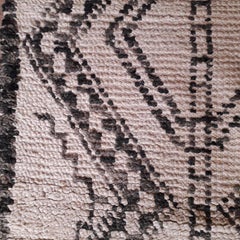 Vintage Moroccan Berber Moroccan Beni Ouarain Rug