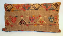 Vintage Moroccan Berber Pillow Hand-Woven Rug Pillow