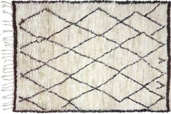 Vintage Moroccan Berber Rug - 5'9" x 8'