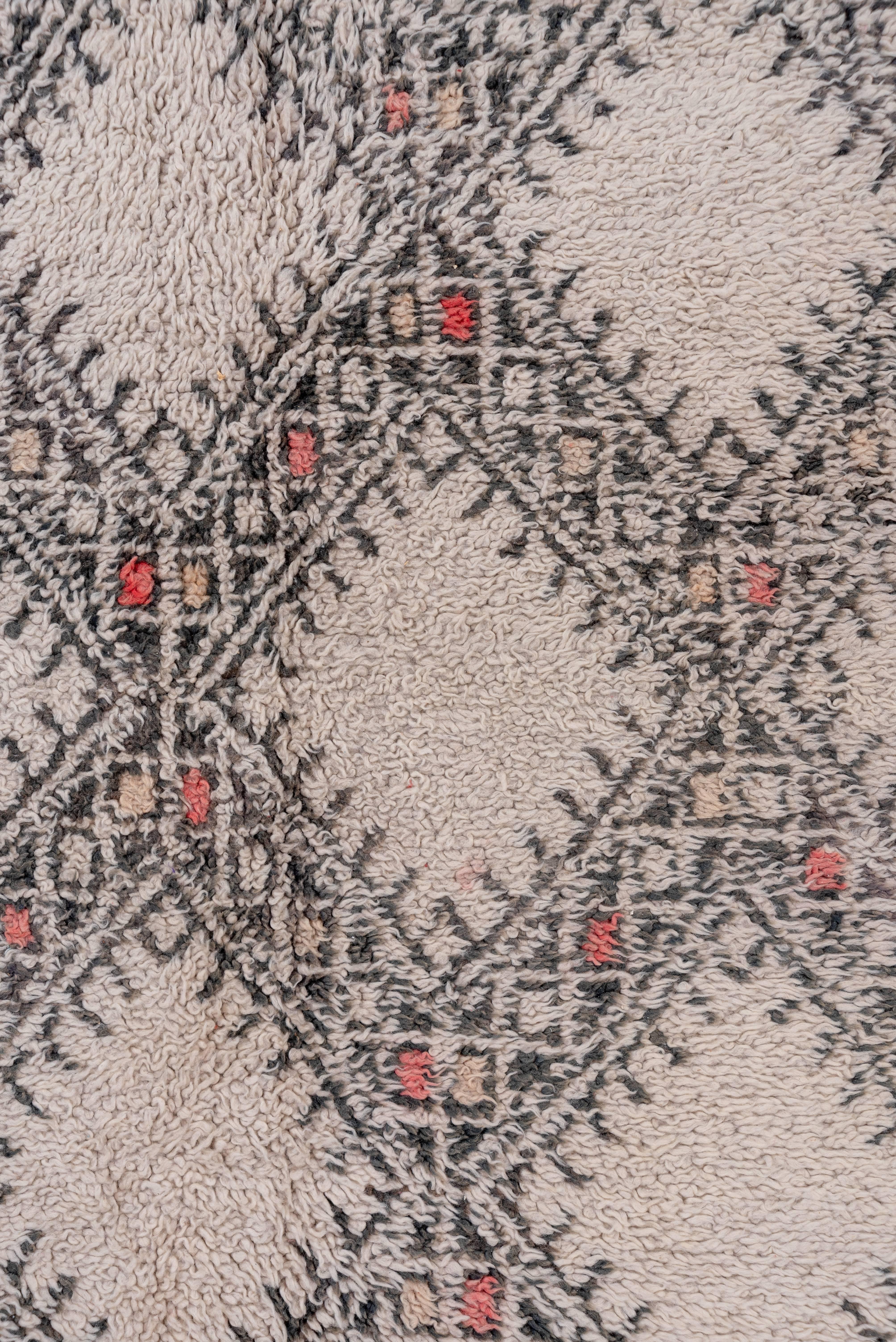 Mid-20th Century Vintage Moroccan Berber Rug For Sale
