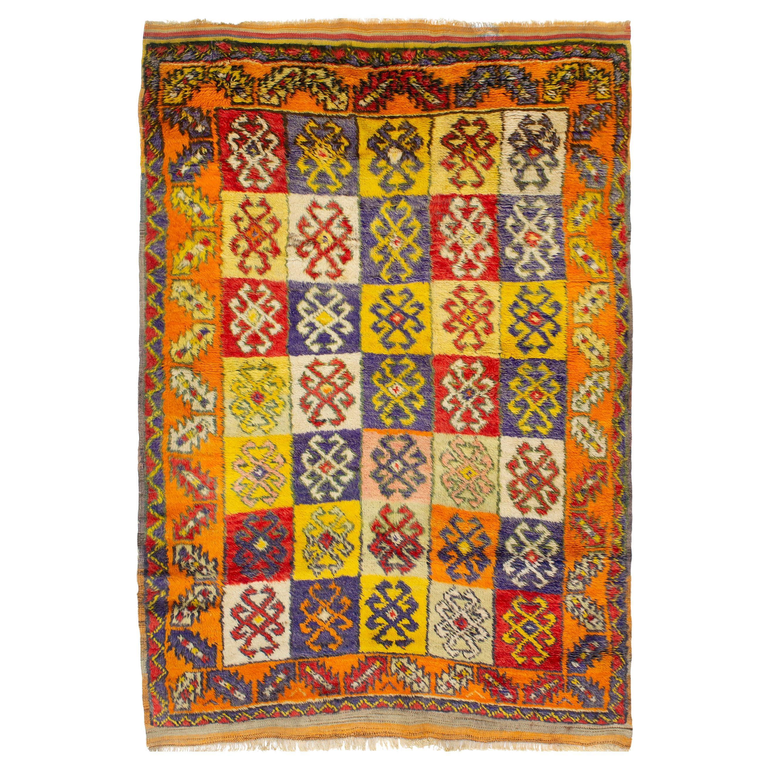 Vintage Marokkanischer Berberteppich