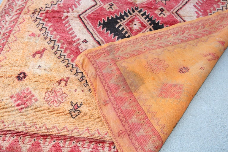 Vintage Moroccan Berber Tribal Rug, circa 1940 For Sale 13