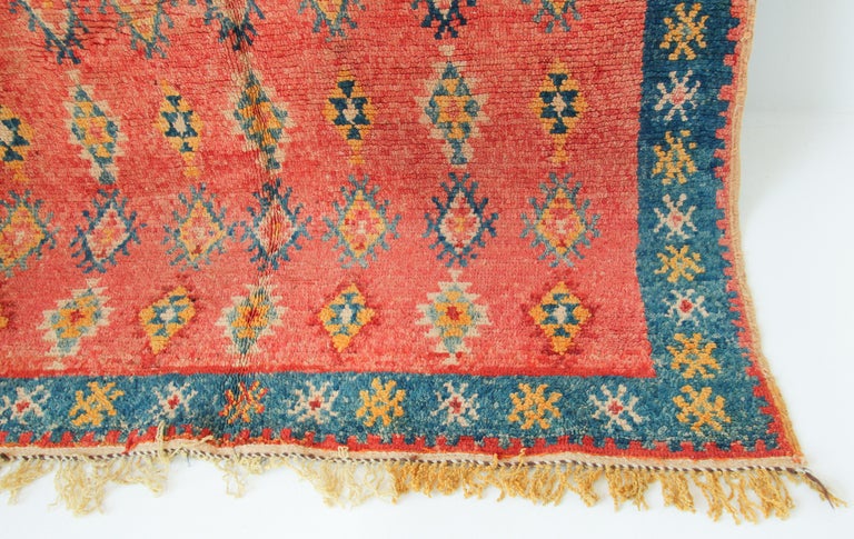 Vintage Moroccan Berber Tribal Rug, circa 1960 For Sale 5