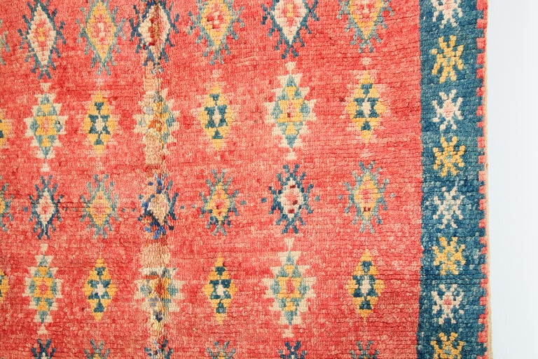 Vintage Moroccan Berber Tribal Rug, circa 1960 For Sale 6