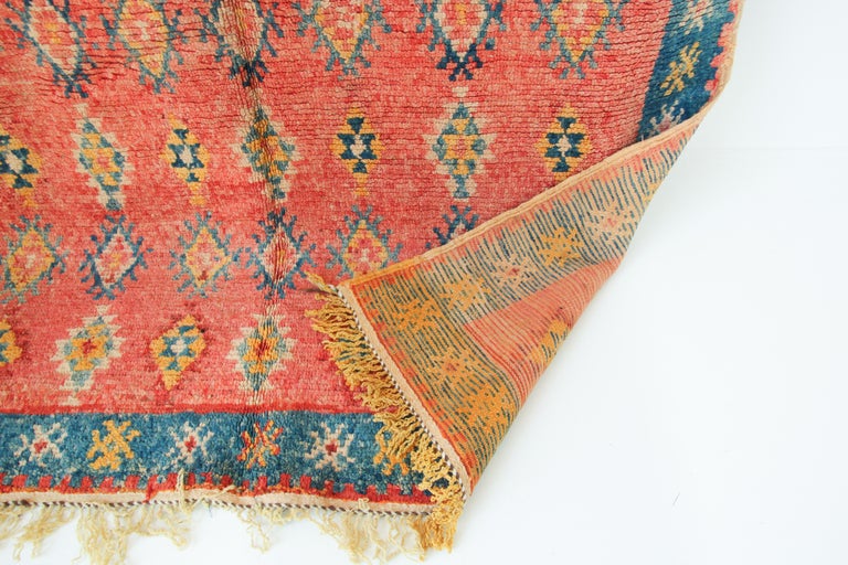 Vintage Moroccan Berber Tribal Rug, circa 1960 For Sale 3