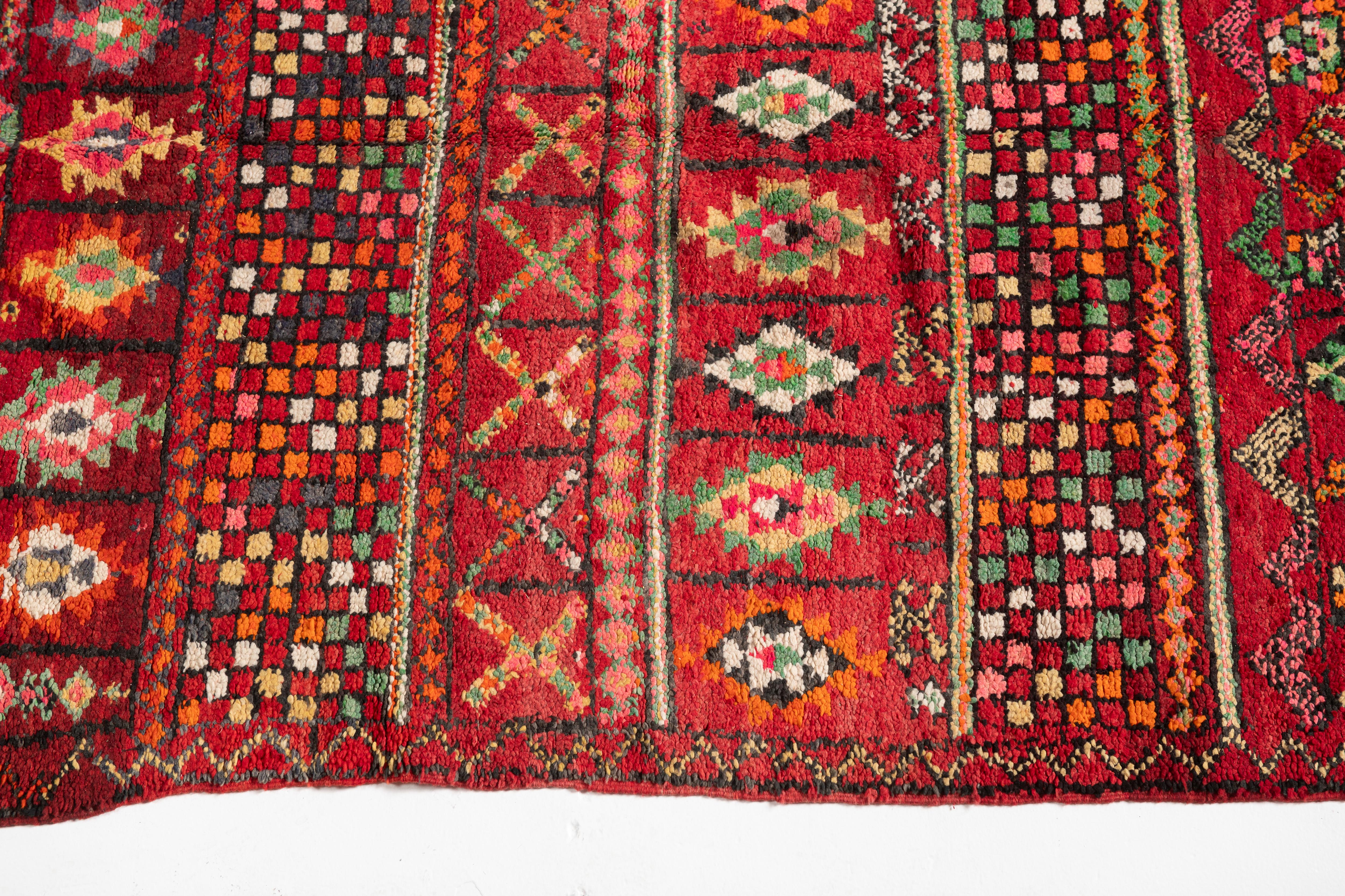 Vintage Moroccan Berber Zemmour Rug, 1920-1930s For Sale 5