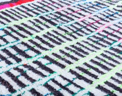 Vintage Moroccan Boujaad Berber Rug