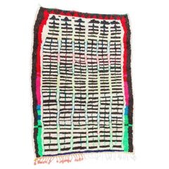 Vintage Moroccan Boujaad Berber Rug