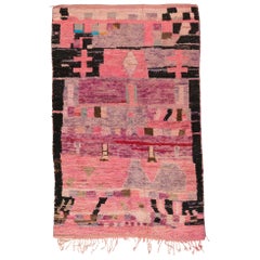 Vintage Moroccan Boujaad Berber Rug
