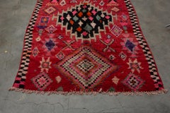 Vintage Moroccan Boujad Rug - Pink, Red