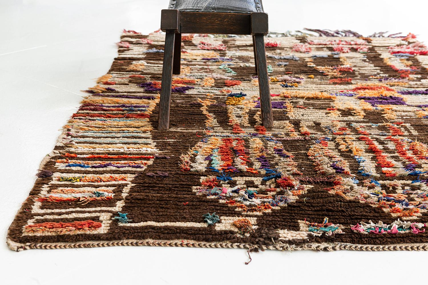 Tapis berbère marocain vintage de la tribu Boujad en vente 3