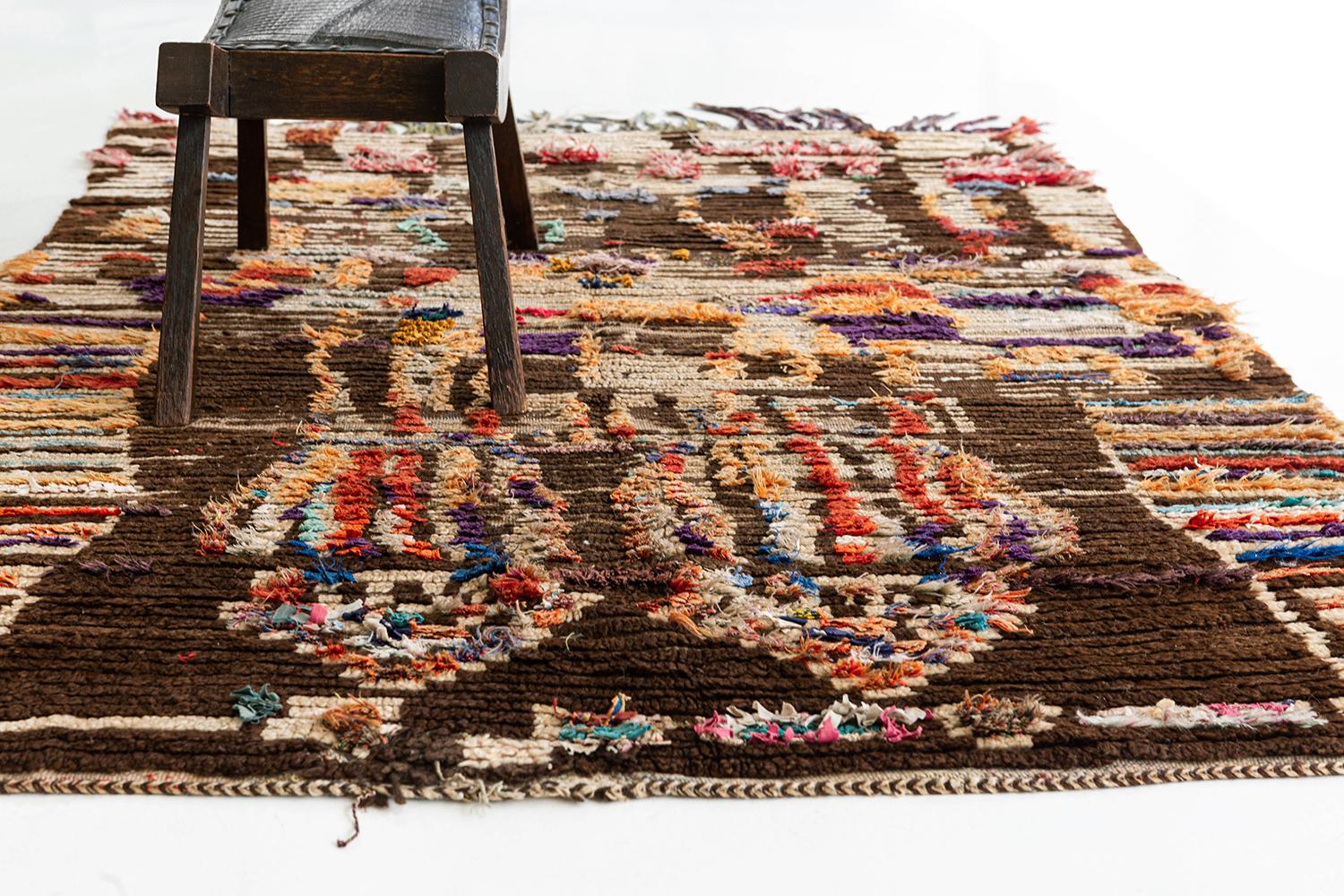 Tapis berbère marocain vintage de la tribu Boujad en vente 5