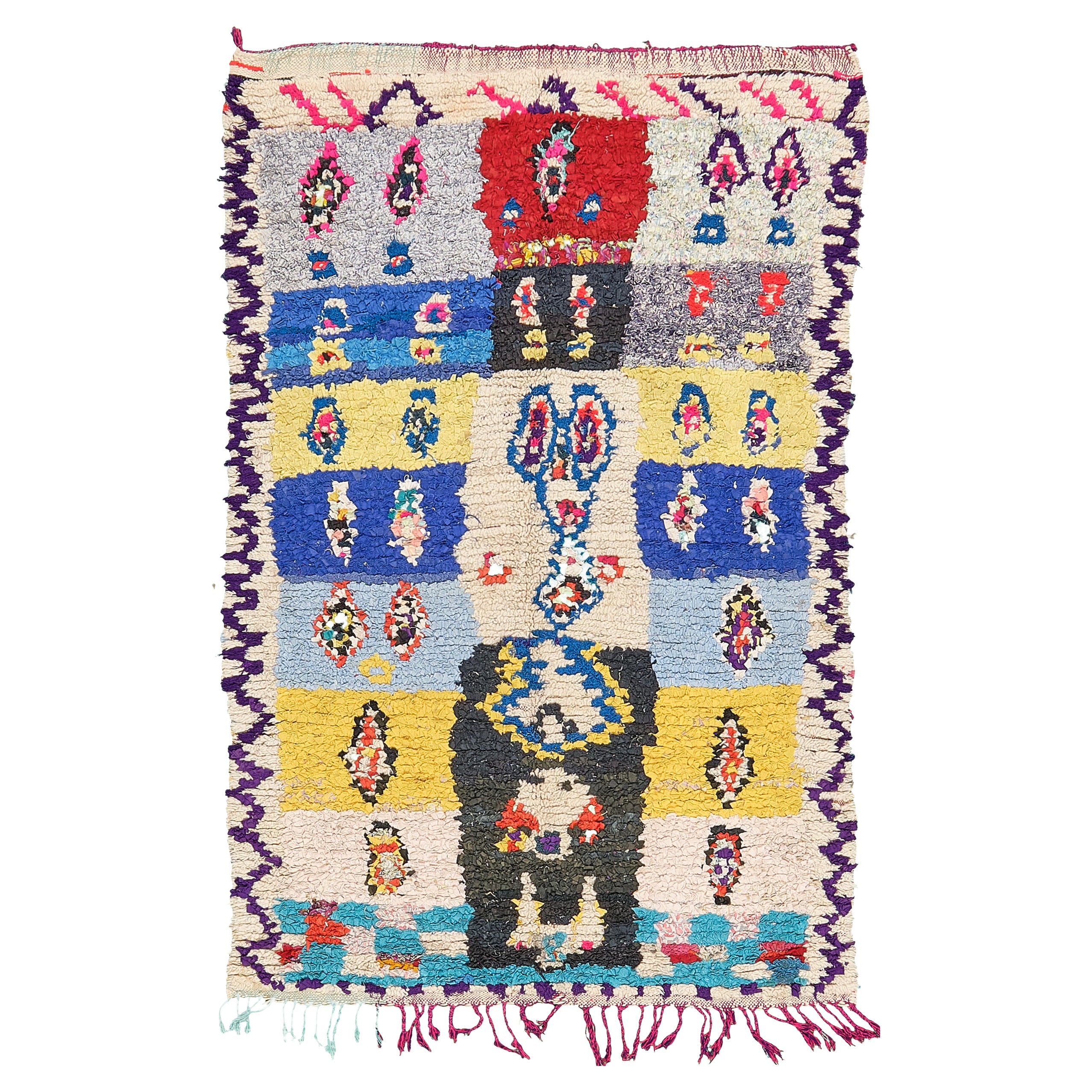 Tappeto berbero marocchino vintage di Boujad Tribe