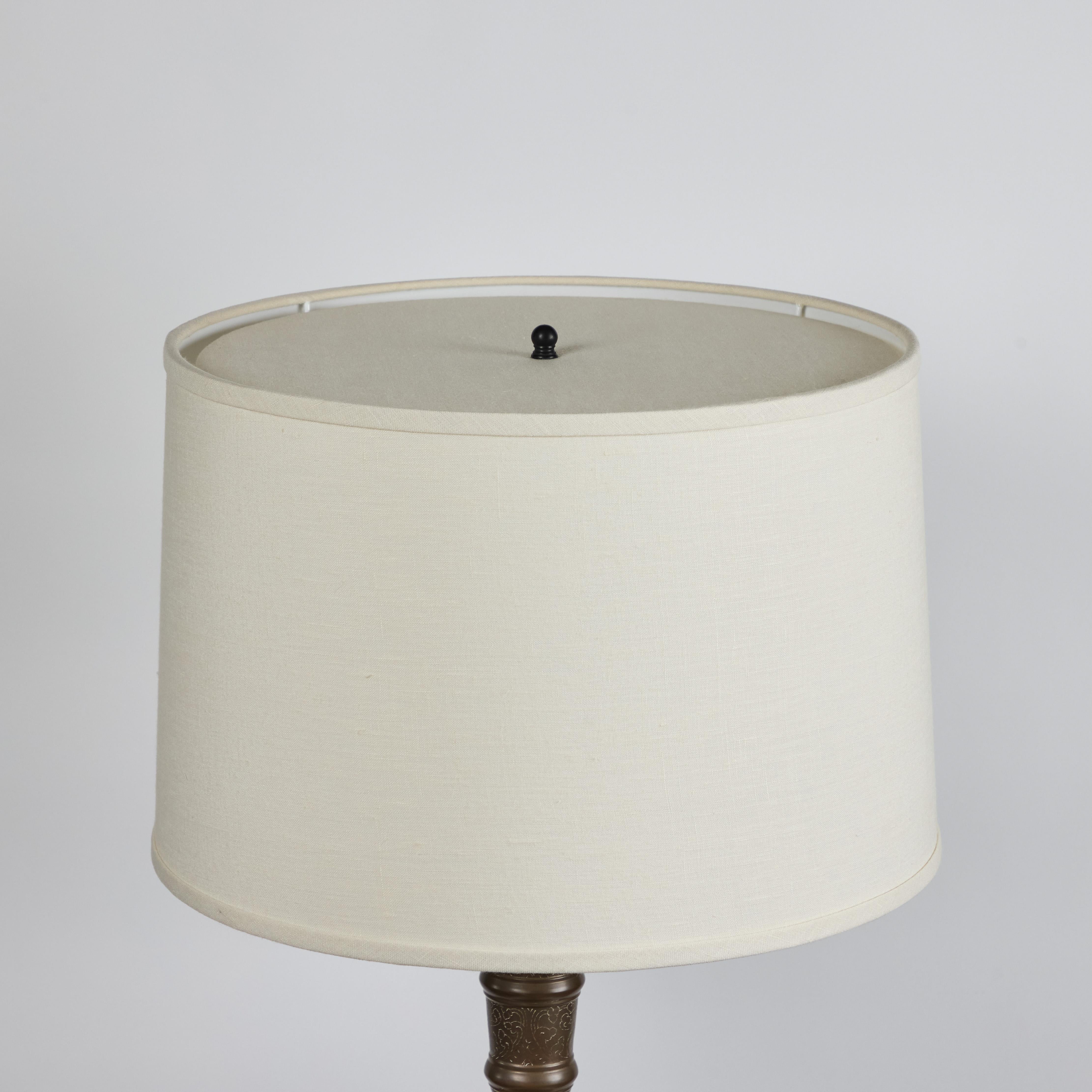 Vintage Moroccan Brass Floor Lamp 3