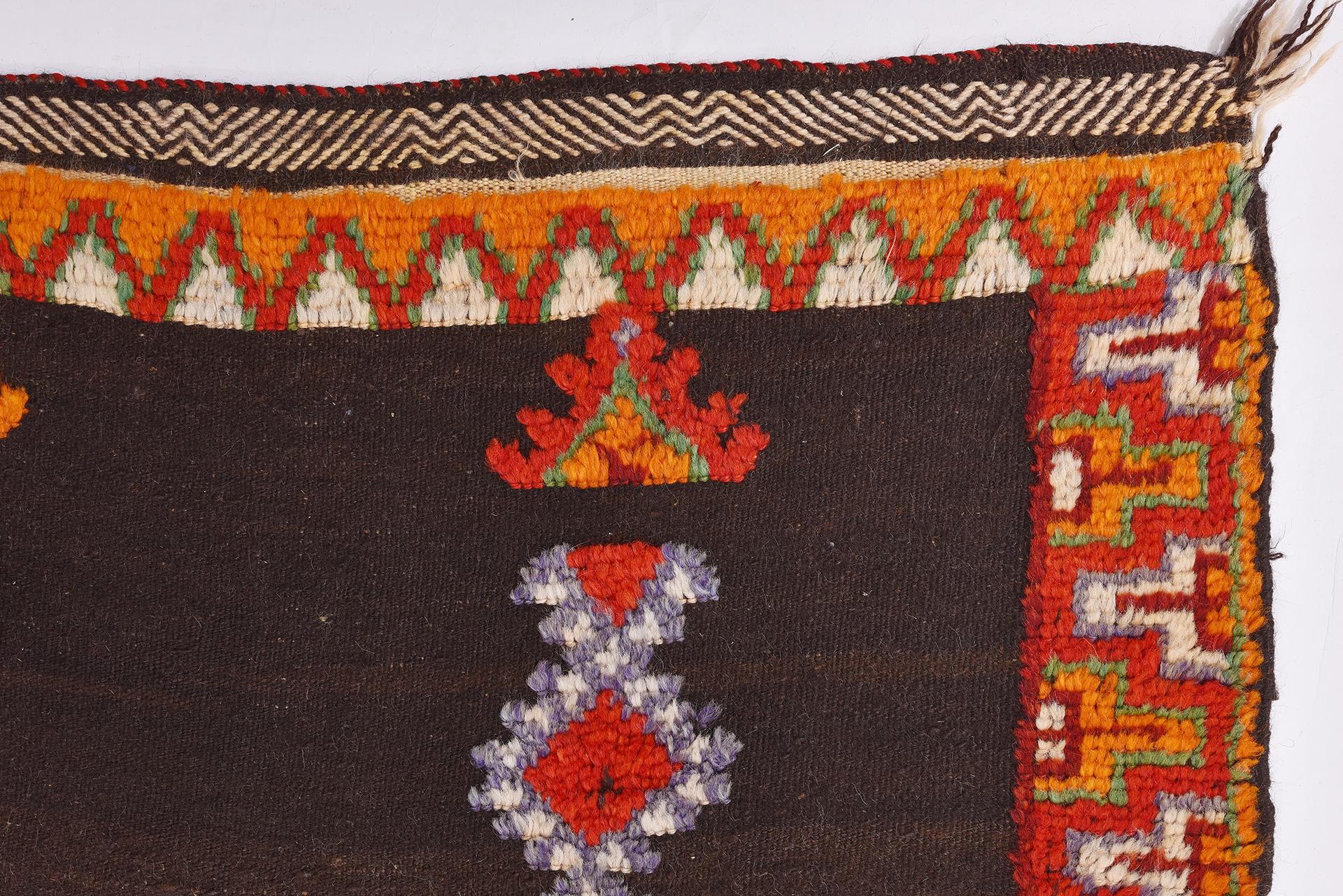 Vintage Moroccan Carpet For Sale 1