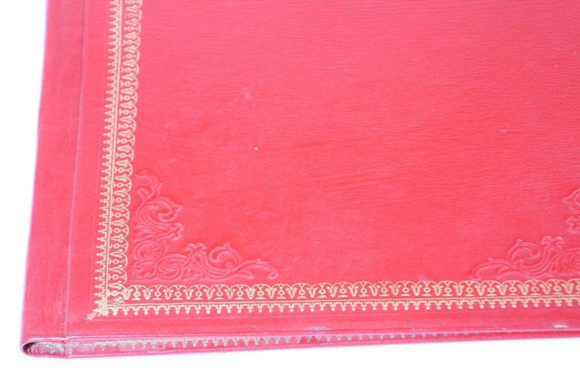 Fait main Portefeuille vintage en cuir gaufré marocain en vente