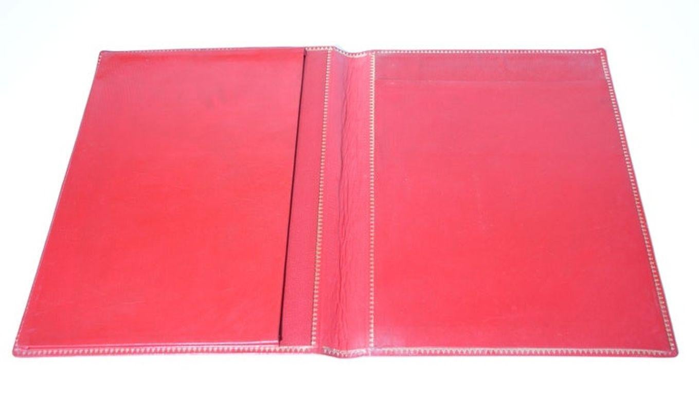 Cuir Portefeuille vintage en cuir gaufré marocain en vente